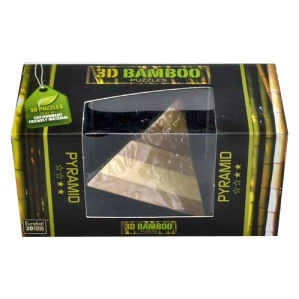 Головоломка Eureka 3D Puzzle Піраміда Pyramid Puzzle 3D Bamboo ( 473126 )