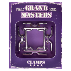 Grand Master Puzzles CLAMPS | Металеві головоломки violet