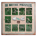 Головоломка Eureka 3D Puzzle 10 Metal Puzzle Green | Зелений набір ( 473357 )
