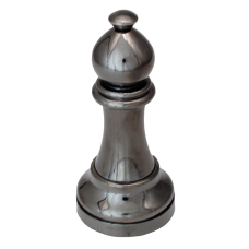 Головоломка для металів Слон (Офіцер) | Chess Puzzles black