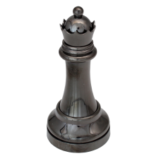 Metal Puzzle Queen | Chess Puzzles black