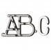 1* ABC (Huzzle ABC) | Головоломка із металу