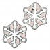 Board game Huzzle 2* Snowflake (Huzzle Snow) | Metal puzzle ( 515017 )