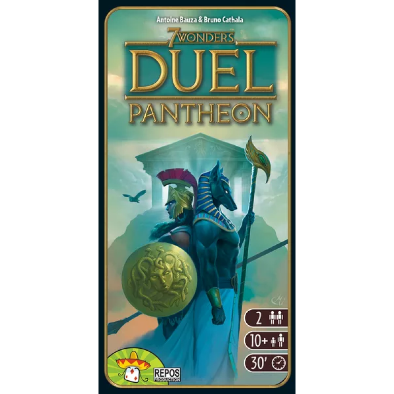 Настільна гра Repos Production 7 Чудес: Дуель - Пантеон (7 Wonders: Duel - Pantheon) (англ) ( WG2025R16 ) Настільна гра Repos Production 7 Чудес: Дуель - Пантеон (7 Wonders: Duel - Pantheon) (англ) ( WG2025R16 )