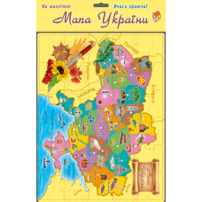 Игры на магните Карта Украины