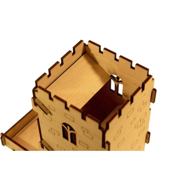 Аксесуар до настільної гри Tower Rex Вежа для кубиків: Замок (Dice Tower: Castle) ( DTC-01 )
