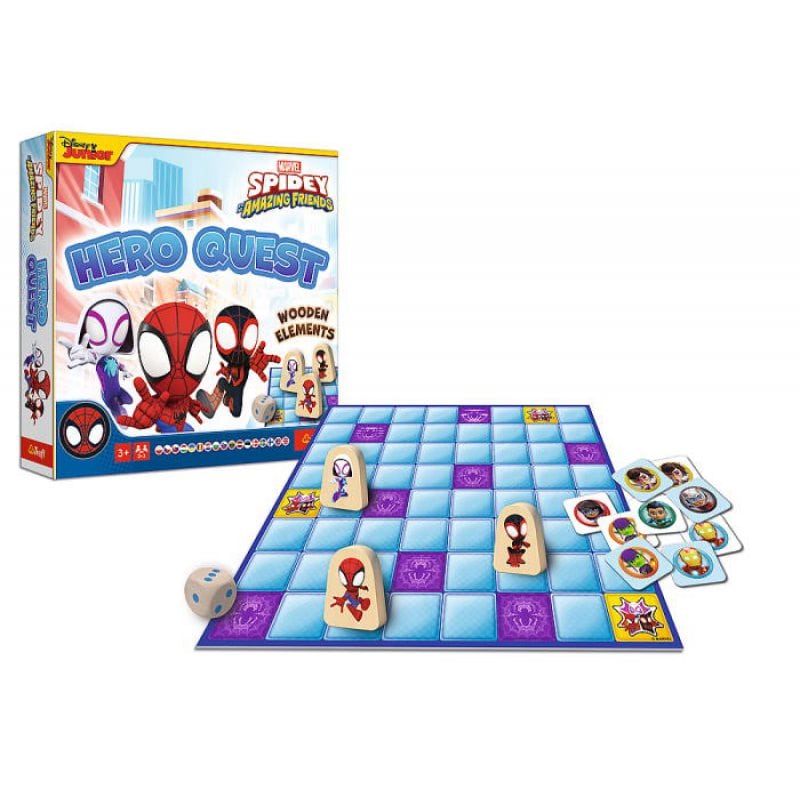 Board game Club Hero Quest - Disney: Spidey And His Amazing Friends ( 02436 ) Board game Club Hero Quest - Disney: Spidey And His Amazing Friends ( 02436 )