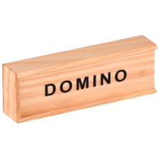 Доміно в дерев'яній коробці (DOMINO)