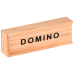 Board game Goki Dominoes in a wooden box ( 15449G )