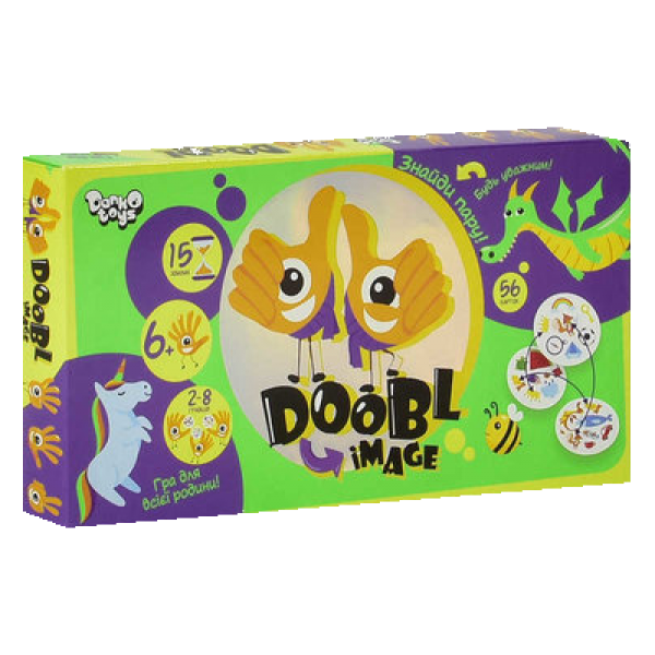 Настільна гра Danko Toys Доббл картинки (Doobl image) ( DBI-01-01-U )