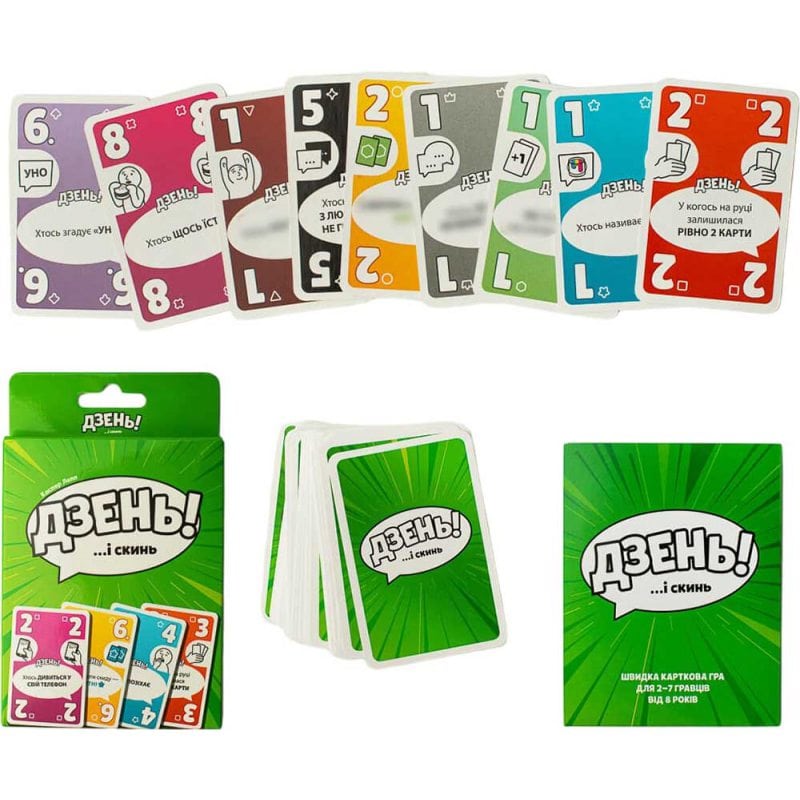 Настільна гра Fun Games Shop Дзень! (Ding!) (укр) ( FGS72 ) Настільна гра Fun Games Shop Дзень! (Ding!) (укр) ( FGS72 )