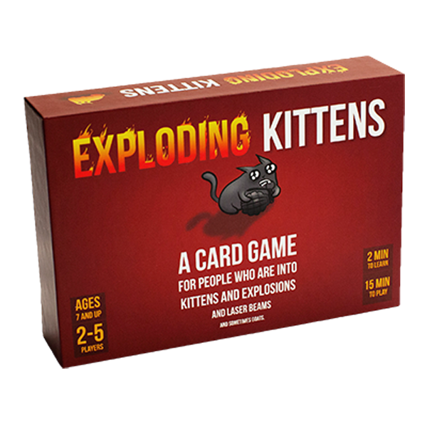 Настільна гра Exploding Kittens LLC Вибухові кошенята (Exploding Kittens) (англ) ( EKG-ORG1-1 )