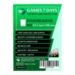 Protectors for Games 7 Days cards 63,5x88 mm standard