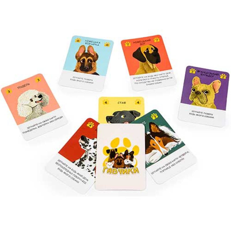 Настільна гра Ігромаг Гавчики (Woof Days) (укр) ( igrm157 ) Настільна гра Ігромаг Гавчики (Woof Days) (укр) ( igrm157 )