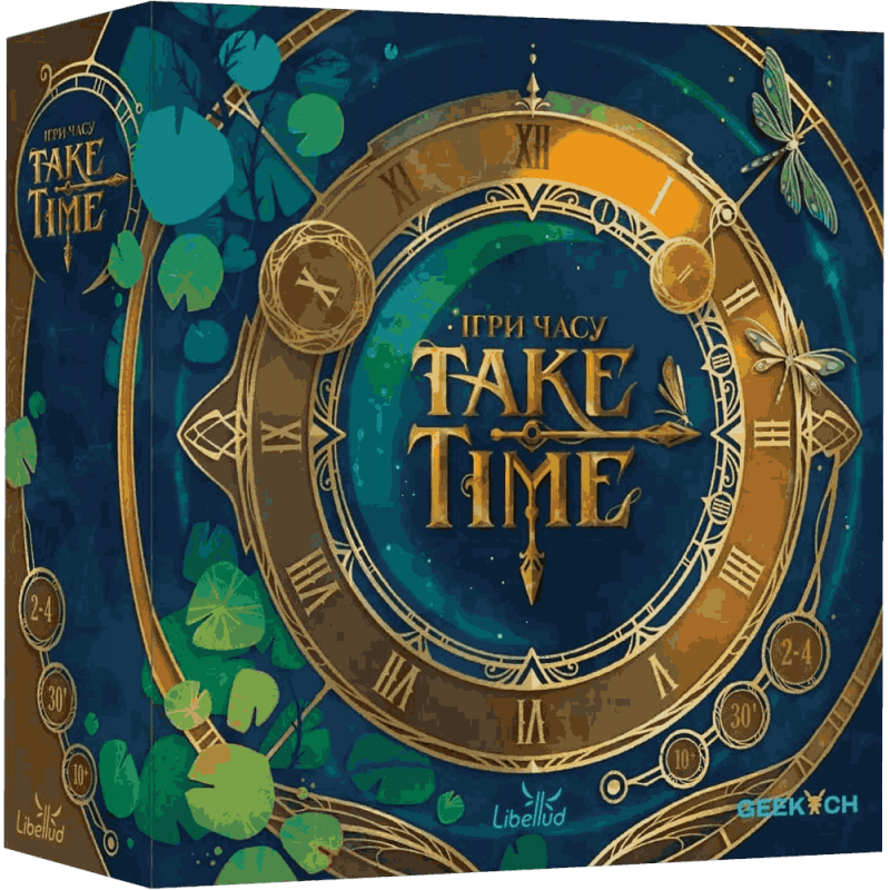 Board game Geekach Games Take Time (ukr) ( LIBTT0101UA ) Board game Geekach Games Take Time (ukr) ( LIBTT0101UA )