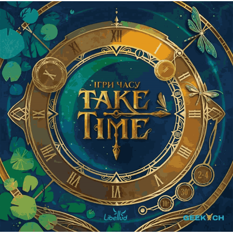 Board game Geekach Games Take Time (ukr) ( LIBTT0101UA ) Board game Geekach Games Take Time (ukr) ( LIBTT0101UA )