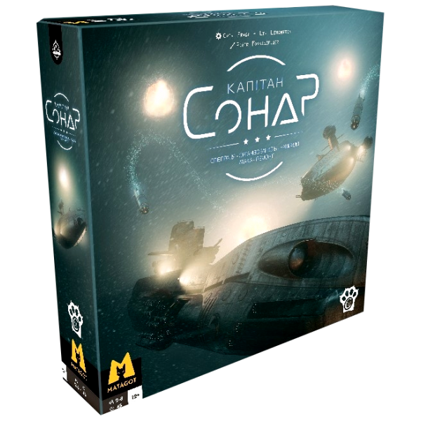 Настільна гра WoodCat Капітан Сонар (Captain Sonar) (укр) ( MAT-ONA-001-374 )