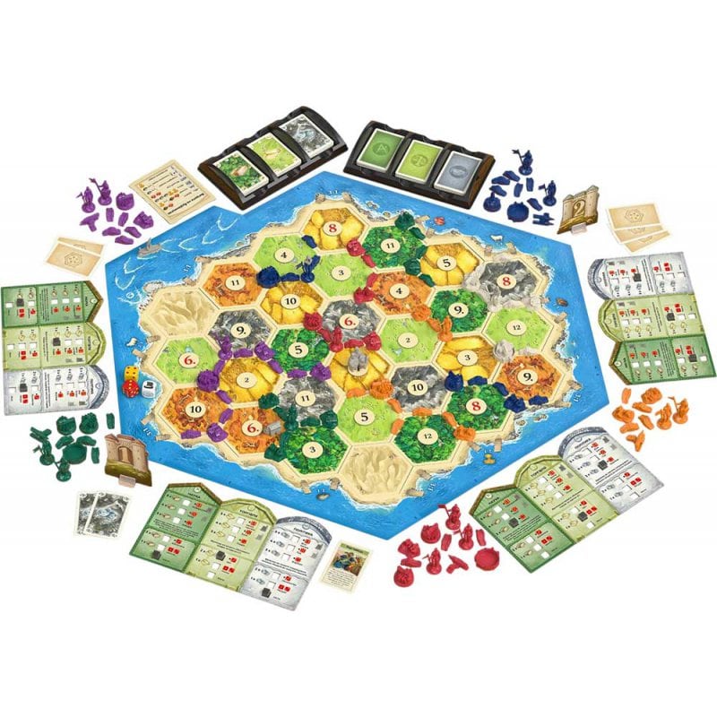 Настільна гра Rozum CATAN: Міста Й Лицарі — Доповнення Для 5-6 Гравців (Catan: Cities & Knights — 5-6 Player Extension) (доповнення) (укр) ( R105UA ) Настільна гра Rozum CATAN: Міста Й Лицарі — Доповнення Для 5-6 Гравців (Catan: Cities & Knights — 5-6 Player Extension) (доповнення) (укр) ( R105UA )