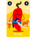 Board Game Accessory Lord of Boards Chili Mafia: Promo Card Flamer (ukr) (LOB22041UA)