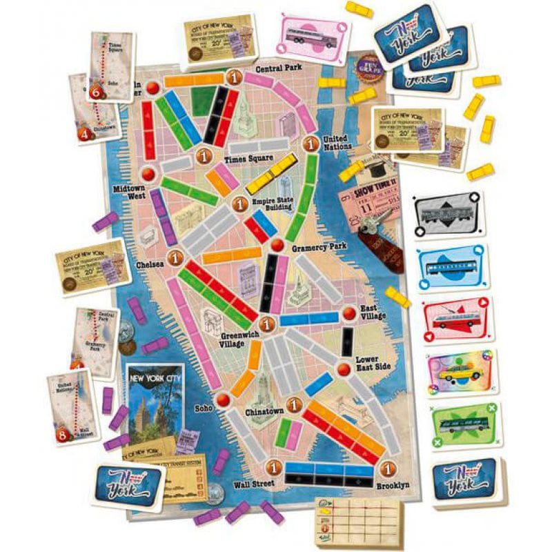 Board game Days of Wonder Ticket To Ride: New York (eng) ( LFCACE121 ) Board game Days of Wonder Ticket To Ride: New York (eng) ( LFCACE121 )