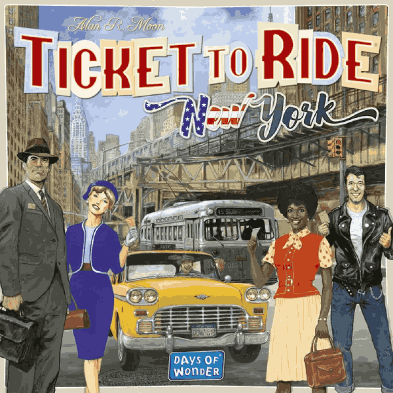 Board game Days of Wonder Ticket To Ride: New York (eng) ( LFCACE121 ) Board game Days of Wonder Ticket To Ride: New York (eng) ( LFCACE121 )