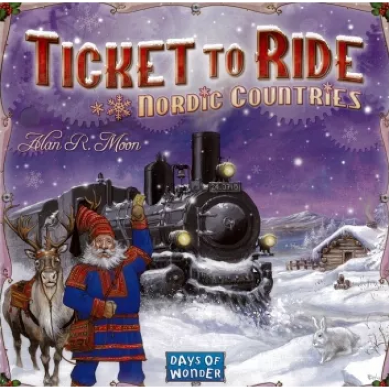 Board game Days of Wonder Ticket To Ride: Nordic Countries (eng) ( DO7208 ) Board game Days of Wonder Ticket To Ride: Nordic Countries (eng) ( DO7208 )