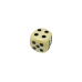 Аксесуар до настільної гри Кубики D6 Слонова Кістка (D6 Dice Ivory) ( 0424 D6S )