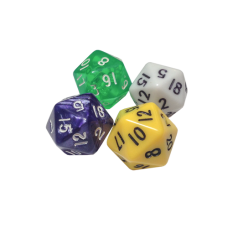 D20 cubes in stock