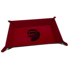 Rectangle Dice Tray Red