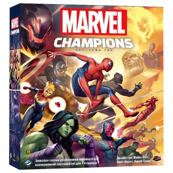 Настільна гра Kilogames Marvel Champions: Карткова гра (Marvel Champions: The Card Game) (укр) ( kilo004 )
