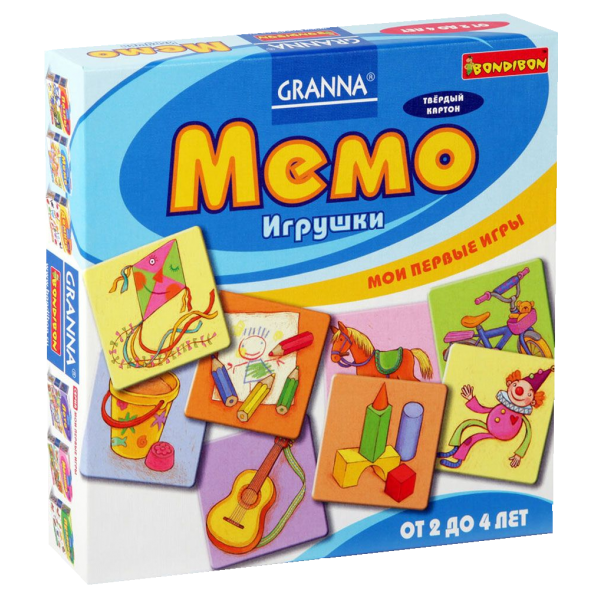 Настільна гра GRANNA Мемо Іграшки (Memo Toys) ( 10701 )