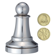 Metal Puzzle Pawn