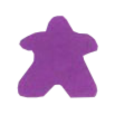 Міпл: Фіолетовий (Meeple: Purple) 