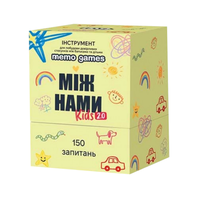 Настільна гра MemoGames Між Нами: Kids 2.0 (Between Us: Kids 2.0) (укр) ( 0043 ) Настільна гра MemoGames Між Нами: Kids 2.0 (Between Us: Kids 2.0) (укр) ( 0043 )