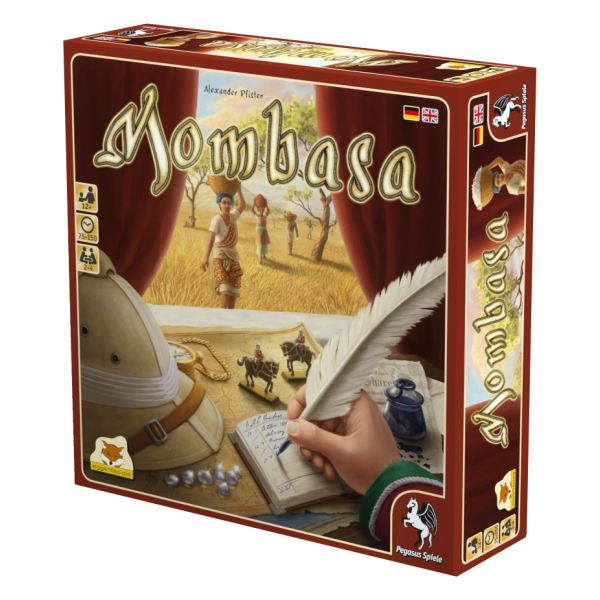 Настільна гра Pegasus Spiele Момбаса (Mombasa) (англ) ( 777 )