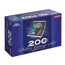 Покерний Набір Tactic Pro-Poker 200 фішок (200 Chips Poker Set) (англ)