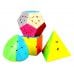 Головоломка QiYi MofangGe Набір Кубиків Рубіка № 4 "Qiyi Cube" (4 шт) (Set of Rubik's Cubes No. 4 "Qiyi Cube" (4 pcs) ( 0932D )