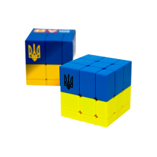 Smart Cube Ukraine | Дзеркальний кубик двокoльоровий