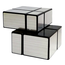 Smart Cube Mirror Silver 2x2x2 | Дзеркальний Кубик Cрібний 2х2