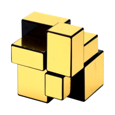 Smart Cube Mirror Golden 2x2x2 | Дзеркальний Кубик Золотий 2х2