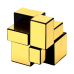 Головоломка Smart Cube Smart Cube Mirror Golden 2x2x2 | Дзеркальний Кубик Золотий 2х2 ( SC370 )