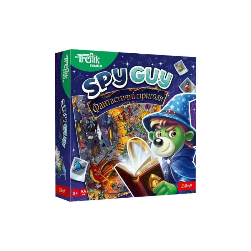 Настільна гра Trefl Шпигун: Фантастичні Пригоди (Spy Guy Fantasy) (укр) ( 02980 ) Настільна гра Trefl Шпигун: Фантастичні Пригоди (Spy Guy Fantasy) (укр) ( 02980 )
