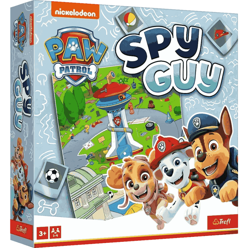 Настільна гра Trefl Шпигун: Щенячий Патруль (Spy Guy Paw Patrol) (укр) ( 03044 ) Настільна гра Trefl Шпигун: Щенячий Патруль (Spy Guy Paw Patrol) (укр) ( 03044 )