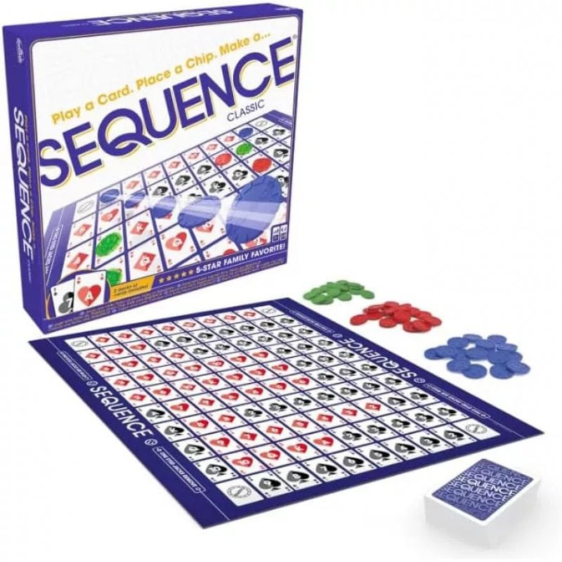 Настільна гра Goliath Сіквенс (Sequence) (англ) ( DK0531 ) Настільна гра Goliath Сіквенс (Sequence) (англ) ( DK0531 )