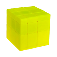 Зеркальный кубик Рубика желтый (Smart Cube Mirror Yellow)