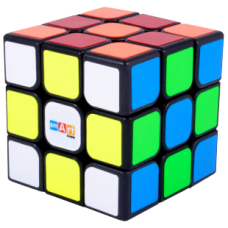 Кубик Рубіка 3x3 чорний Флюо (Smart Cube 3х3)