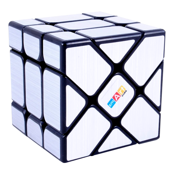 Головоломка Smart Cube Кубик Фішер Металік (Smart Cube 3х3 Fisher Silver) ( SC366 S )