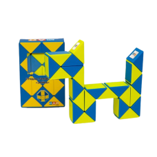 Змійка синьо-жовта | Smart Cube Twisty Puzzle Snake