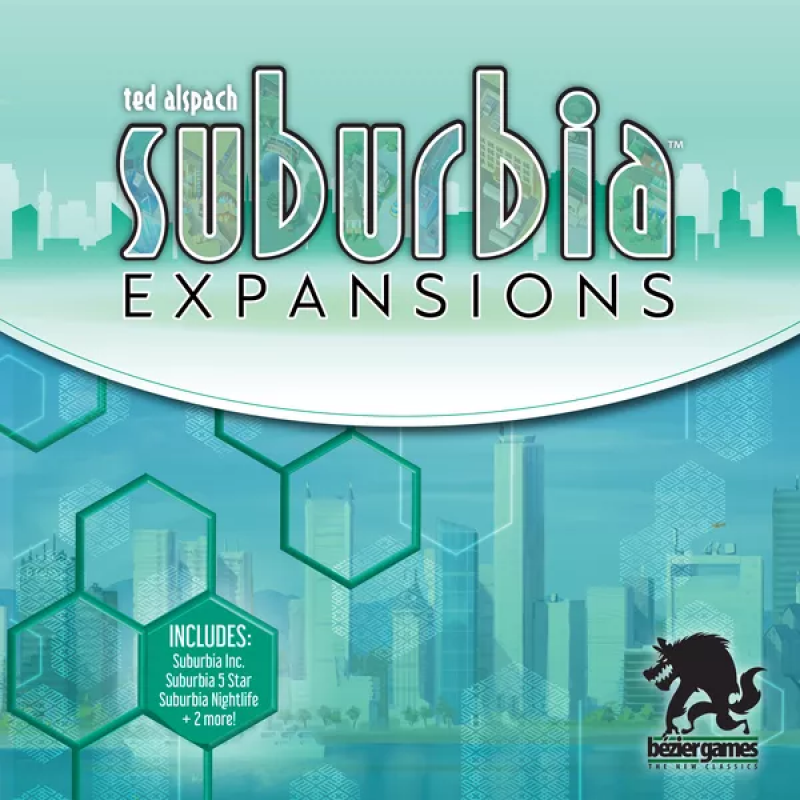 Настільна гра Bézier Games Субурбія: Доповнення - Друге Видання (Suburbia: Expansions - Second Edition) (доповнення) (англ) ( BEZSUBX ) Настільна гра Bézier Games Субурбія: Доповнення - Друге Видання (Suburbia: Expansions - Second Edition) (доповнення) (англ) ( BEZSUBX )