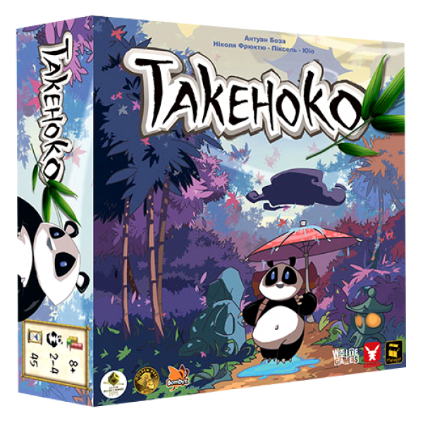 Настільна гра Geekach Games Такеноко: Ювілейне видання (Takenoko Anniversary edition) (укр) ( GKCH014TK )